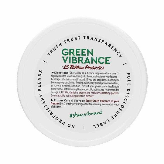 Green Vibrance Plant-Based Superfood Powder, VBH